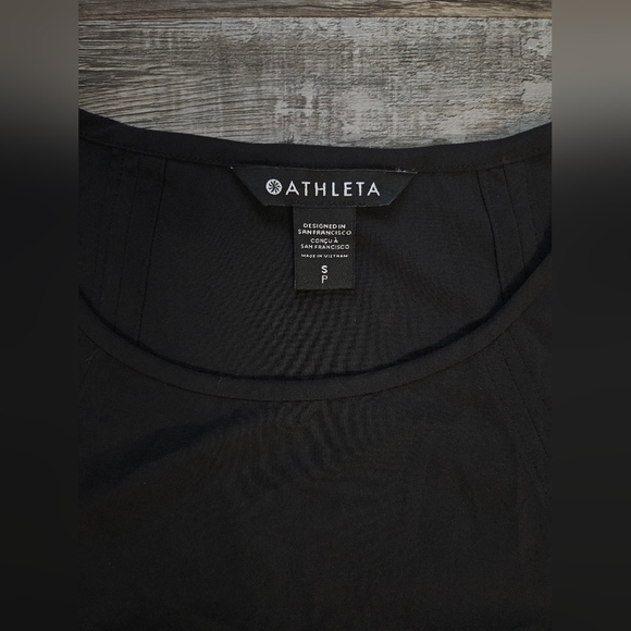 🩷💛Athleta Zephyr Refined Women's Black Tank Top Size S💜🩵 - Picture 6 of 9
